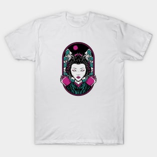 Japanese woman , geisha , Asian style T-Shirt